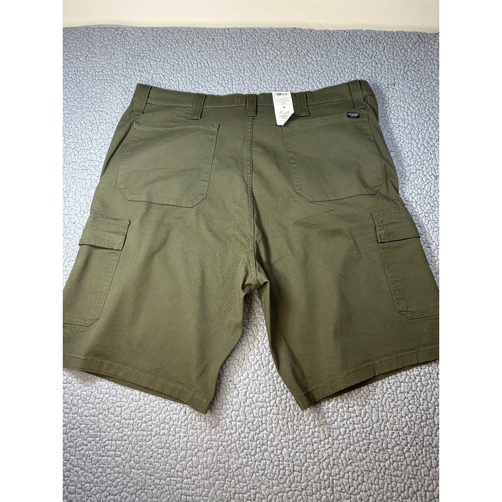 Levi Strauss Signature Gold Mens Essential Cargo Shorts Olive Green 42 A76290001